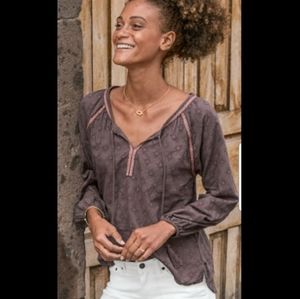 PrAna Verano 100% Organic top sz L